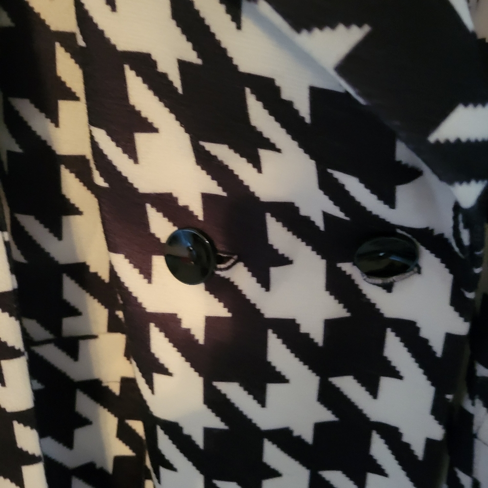 Houndstooth Jacket with belt 4xlX